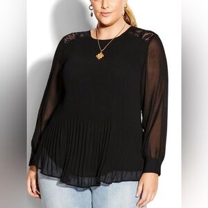 City Chic Lust After Top Size 18